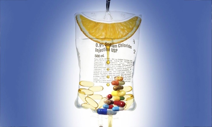 IV vitamin drip bag